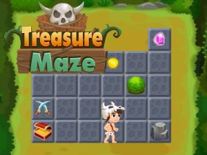 Spel Treasure Maze aanlyn