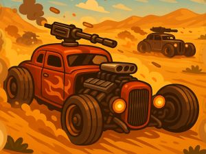 Spel Hot Rods Arena Stars aanlyn