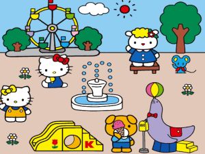 Spel Hello Kitty: toneelskepper aanlyn