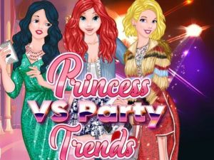 Spel Princess vs Party Trends aanlyn