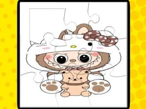 Spel Labubu Jigsaw Puzzles for Kids Game aanlyn