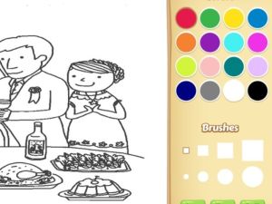Spel Troue kleurboek vir kinders aanlyn