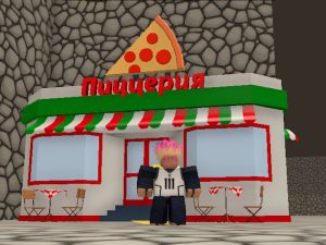 Spel OBBY Pizza Aflewering aanlyn