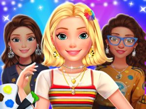 Spel Ellie en vriende Art Bloom Aesthetic aanlyn