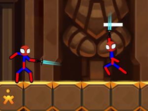 Spel Stickman Battle Fighting aanlyn