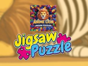 Spel Anime leeu legkaarte legkaarte aanlyn