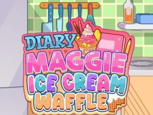 Spel Diary Maggie: Ice Cream Waffle aanlyn