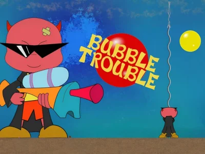 Spel Bubble Trouble aanlyn