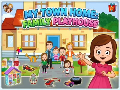 Spel My Town Home: Family Playhouse aanlyn