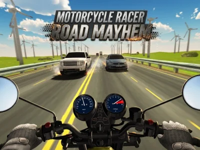 Spel Motorcycle Racer: Road Mayhem aanlyn