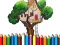 Spel Tree House Coloring Book aanlyn