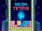 Spel Neon Tetris aanlyn