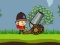 Spel Cannons and Soldiers mountain offense aanlyn