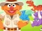 Spel 123 Sesame Street: Ernie's Dinosaur Day Care aanlyn