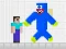 Spel Noob Vs Blue Monster aanlyn