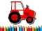 Spel Easy Kids Coloring Tractor aanlyn