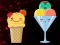 Spel Ice cream PUZZLES aanlyn