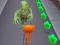 Spel Angry Cat Run Zombies Alley aanlyn