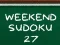Spel Weekend Sudoku 27 aanlyn