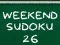 Spel Weekend Sudoku 26 aanlyn
