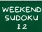 Spel Weekend Sudoku 12 aanlyn