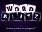 Spel Word Blitz aanlyn
