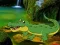 Spel Crocodile Waterfalls Forest Escape aanlyn