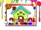 Spel House Coloring Book aanlyn