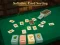 Spel Solitaire. Card Sorting aanlyn