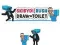 Spel Skibydi Rush draw to toilet aanlyn