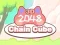 Spel Chain Cube 2048 3D aanlyn