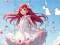 Spel Jigsaw Puzzle: White Dress Girl aanlyn