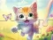 Spel Jigsaw Puzzle: Kitten With Butterfly aanlyn