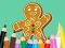 Spel Coloring Book: Gingerbreads aanlyn
