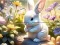 Spel Jigsaw Puzzle: Sunny Forest Rabbit aanlyn