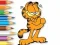 Spel Coloring Book: Garfield Hamburger aanlyn