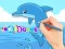 Spel Coloring Book: Cute Dolphin aanlyn