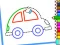Spel Toddler Drawing: Cute Car aanlyn