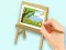 Spel Coloring Book: Paysage Drawing Board aanlyn