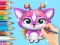 Spel Coloring Book: Cute Fluvsies aanlyn