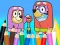 Spel Coloring Book: Bluey Flossing Grannies aanlyn