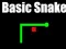 Spel Basic Snake aanlyn