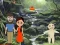Spel Pair Escaped Terrifying Woodland aanlyn