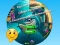 Spel Round Jigsaw Puzzle Collect Pictures of Funny Ocean Inhabitants aanlyn
