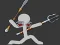 Spel Stick Archer aanlyn
