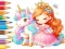 Spel Coloring Book: Unicorn Secret Whisper aanlyn