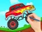 Spel Coloring Book: Monster Truck aanlyn