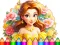 Spel Coloring Book: Flower Dress Up aanlyn