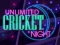 Spel Unlimited Cricket Night aanlyn