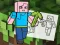 Spel Minecraft Fun Coloring Book aanlyn